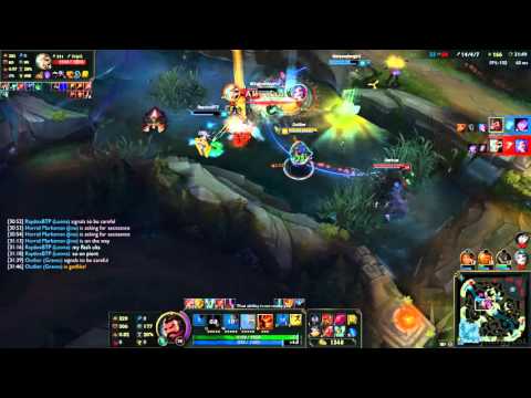 IWDominate - Graves Jungle Quadra Kill - League of Legends