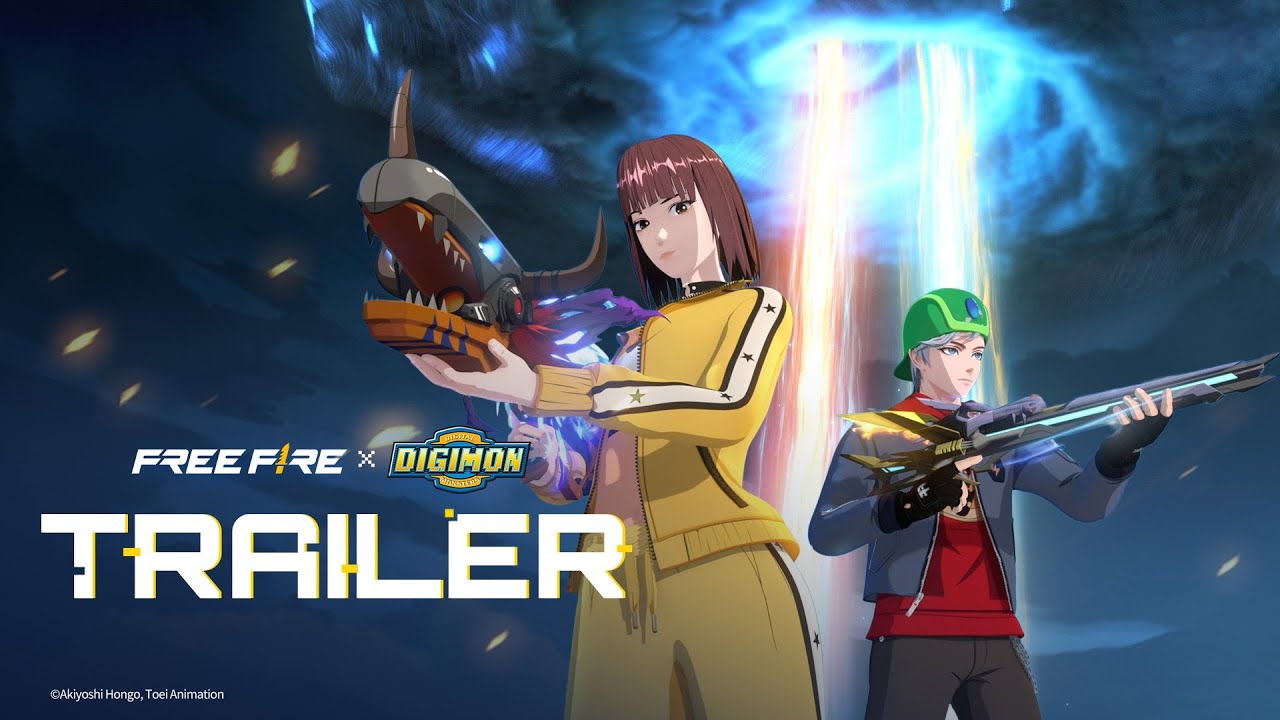 Trailer | Free Fire x Digimon Adventure | Garena Free Fire Brasil