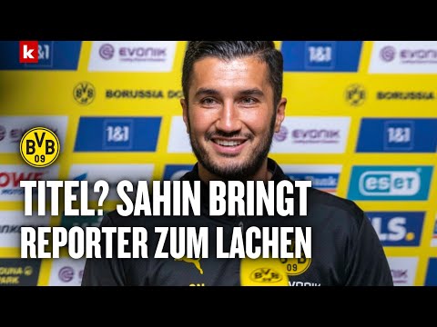 Video Thumbnail: Sahin reagiert cool auf Rickens Titelansage | Borussia Dortmund
