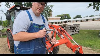 Is it a pain to connect and disconnect your hydraulic hoses?  Watch this video to solve that issue