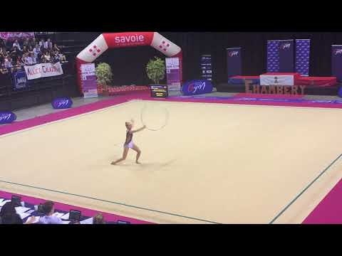 DN1 Sollies Chloé Simo cerceau - France Chambéry 2018