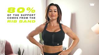 How to put on your SHEFIT® Sports Bra