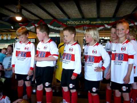 Huldiging F10 VV Hoogland