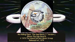The Gap Band   No Hiding Place  ( 7&quot;  Version )