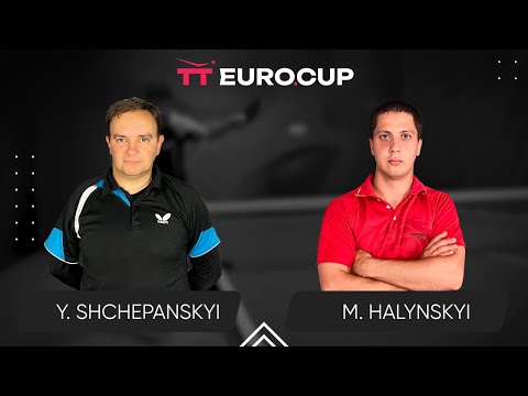 13:40 Yurii Shchepanskyi - Mykola Halynskyi 19.11.2023TT Euro.Cup Ukraine Star. Table 3