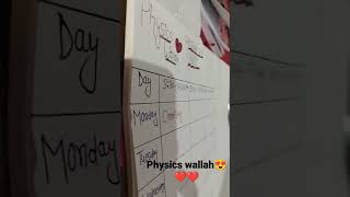Arjuna 3.0 schedule for NEET 2024 physics wallah ❤️❤️❤️#short video/#Alakhpandey sir.
