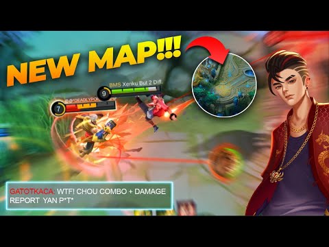 TOP GLOBAL CHOU! NEW MAP FREESTYLE! CHOU NEW UPDATE 2022 |  MLBB
