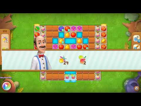 Gardenscapes Level 593