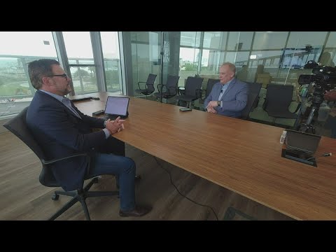 Exclusive full interview: 3NEWS' Mike Gillaspia talks with Port CEO Sean Strawbridge about working w