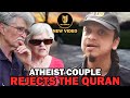 Muslim Responds To Atheist Couple's Questions | Mansur | Speakers Corner