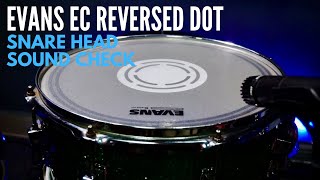Video thumbnail for Drum Review: Evans EC Reverse Dot Snare Drum Head by Michael Oloyede
