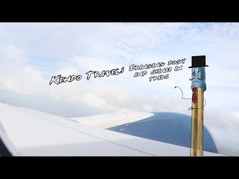 traveling with kendo gear??? take your bogu and shinai! (subtitulos en Español)