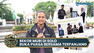 Pemecahan Rekor MURI Baru di Solo: Buka Puasa Bersama Terpanjang, 2,7 Km di Manahan