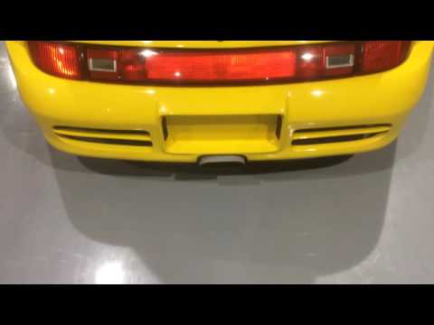 Porsche RUF CTR2 Cold start