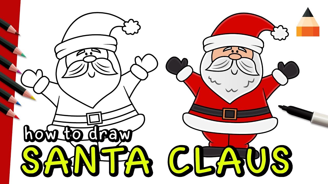 How To Draw Santa Claus