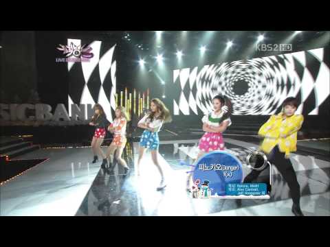 111223 Music Bank f(x) - Hot Summer +Pinocchio