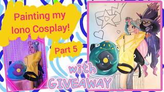 🎨 Live Painting Session – Inspired by My Iono Cosplay (Part 5) ⚡