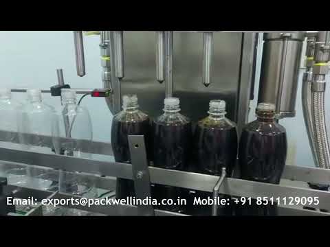 Juice Bottle Filling Machine Automatic