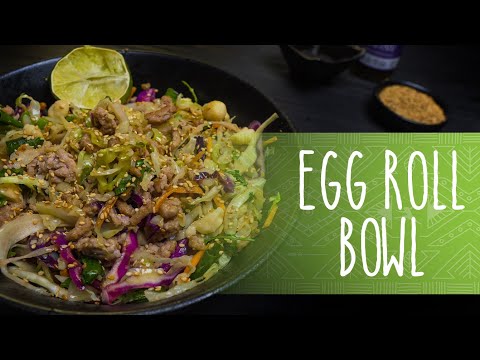 Keto Recipe - One Pot Egg Roll in a Bowl