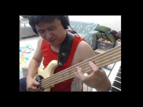 Power Funk Jam Track in B minor - Le's Bass Noodling