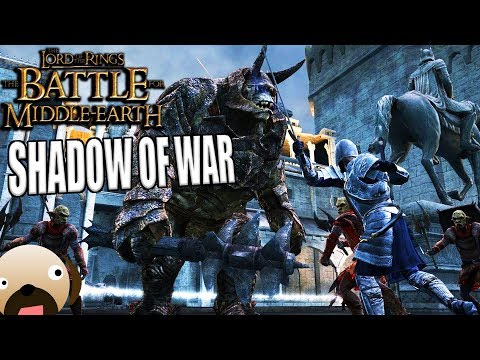 MASSIVE TROLL ARMY FROM MORDOR - BATTLE FOR MIDDLE EARTH SHADOW OF WAR