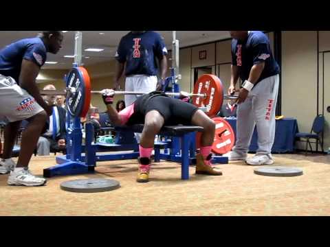 2011 USAPL Masters Nationals - Greg Page (bench)