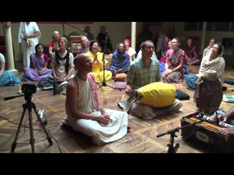 HG Sarvatma Prabhu Scandinavian Bhakti Sangam Festival Kirtan July 16 2015