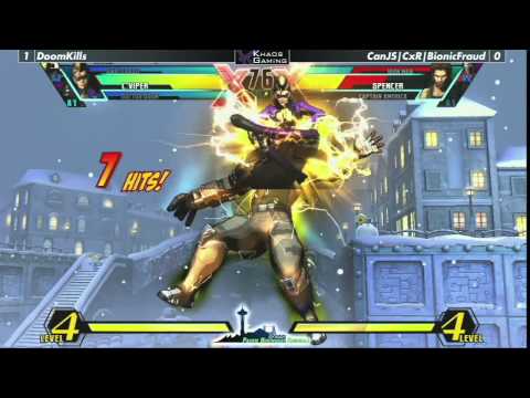 PNWR UMVC3 W2 - DoomKills (VIP-DRD-AMA) vs CanJS|CxR|BionicFraud (SPE-CAP-IRO)
