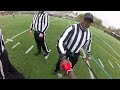 D1 Athlete In 37U POV Trash Talking RB Hurdles Defender Things Get HEATED Helmet Cam Highlights