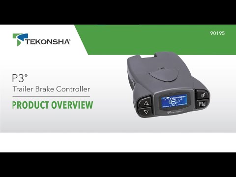 Tekonsha® Prodigy® P3 Trailer Brake Controller | 90195 | Product Overview