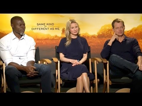 Djimon Hounsou, Renee Zellweger And Greg Kinnear Talk 'Same Kind Of Different As Me'