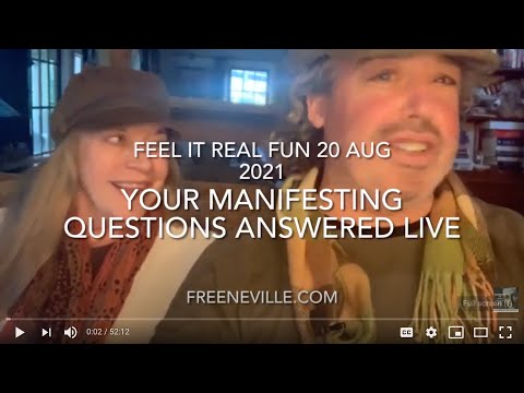Your Manifesting Questions Answered Live - Neville Goddard and Feel It Real Fun!