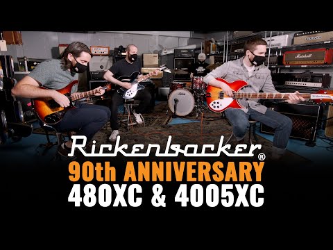 Rickenbacker 90th Anniversary 480XC JetGlo image 10