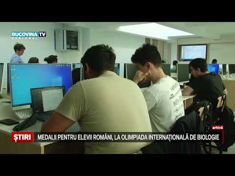 Medalii pentru elevii romani, la Olimpiada Internationala de Biologie