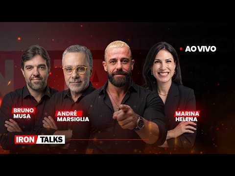 IronTalks ao vivo com André Marsiglia, Bruno Musa, Marina Helena e Dr. Felipe Sestaro