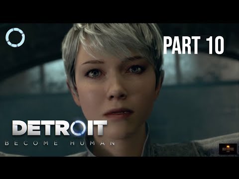 DETROIT BECOME HUMAN Walkthrough Gameplay Part 10 - (PS4) Kara memory loss