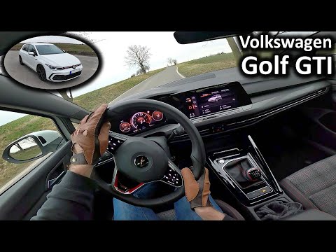 2023 Volkswagen Golf GTI 6° manual | POV drive