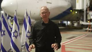 שר הביטחון יצא לוושינגטון "ערוכים בעזה ובלבנון". "המאמינים באלוקים והשומרים מצוותיו הם המגינים עלינו