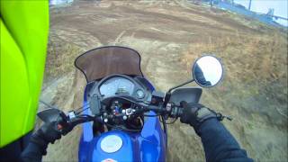 preview picture of video 'Transalp 650 off road in De Kuil, IJmuiden'