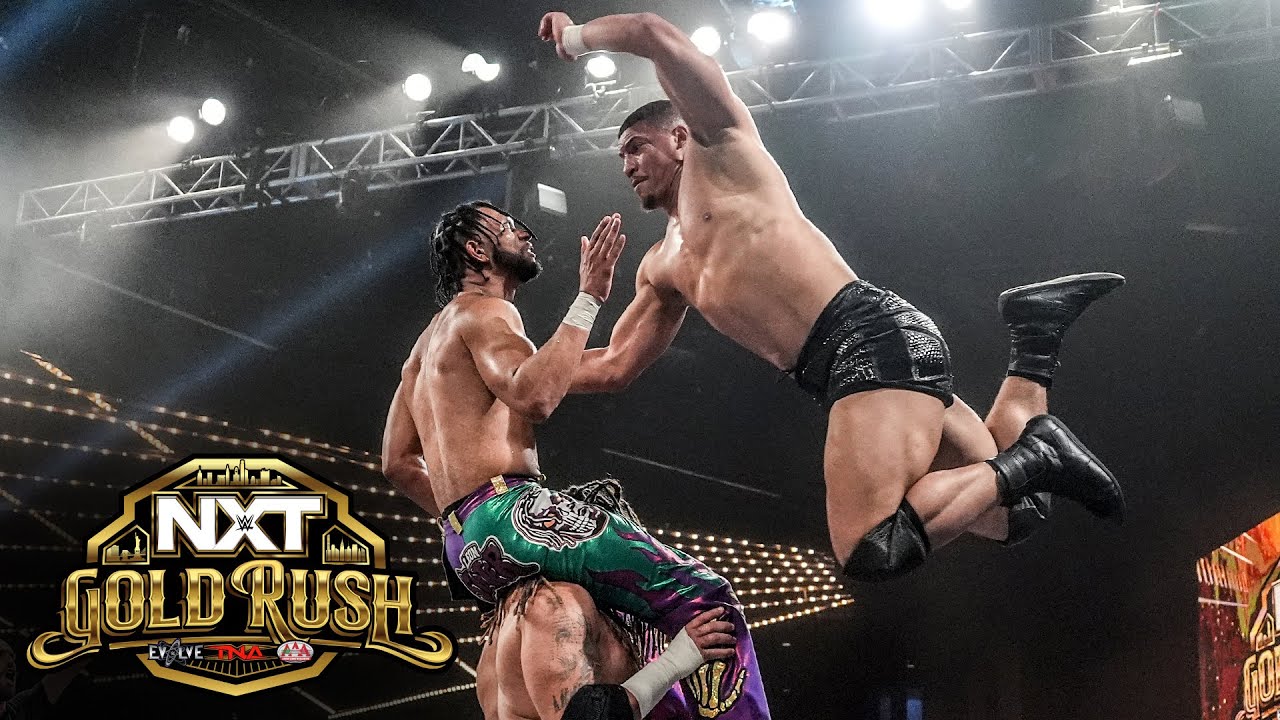 DarkState crushes Je’Von Evans & Leon Slater to retain Tag Team Title: NXT Gold Rush 2025 highlights