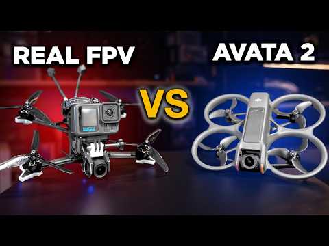 DJI Avata 2 vs a real FPV drone