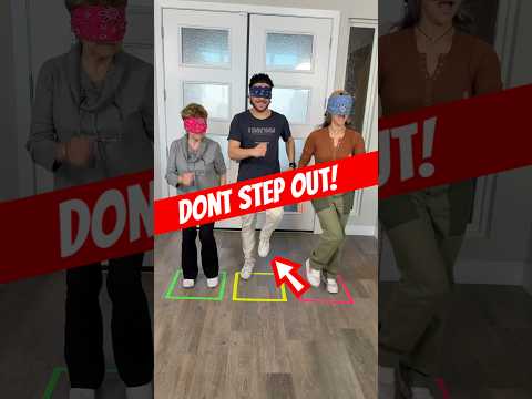 Don’t step outside the Square! #familygames #challenges #funtimes #athome #games