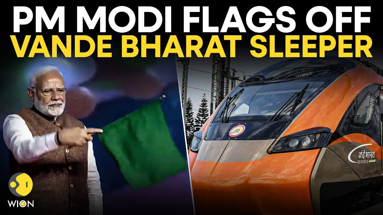 India LIVE: PM Modi Flags Off Vande Bharat Sleeper Train From Malda In West Bengal | WION