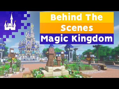 MCParks Minecraft Official - Behind The Scenes of Magic Kingdom | MCParks | Minecraft