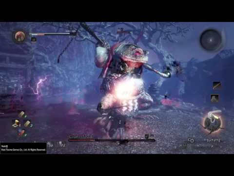 Nioh - Sub Mission - Giant Toad Rematch