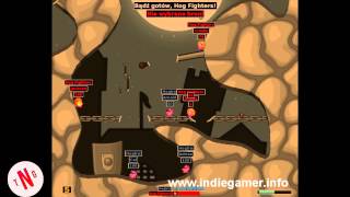 Hedgewars gameplay - fails included!