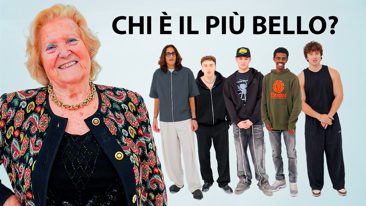 Nonna Sceglie chi è più Attraente tra 8 Ragazzi