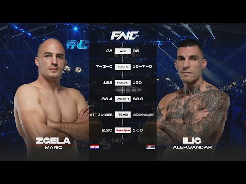 FNC 24 | Mario Žgela VS Aleksandar "Joker" Ilic | Full Fight Arena Zagreb
