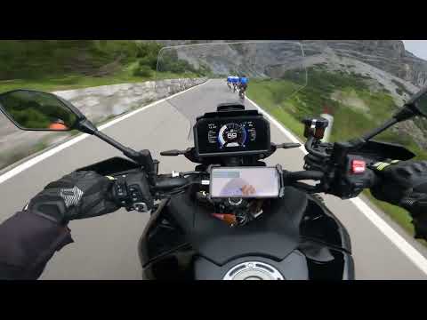 On Board - Salita al Passo dello Stelvio da Bormio - Yamaha Tracer 9 GT Plus