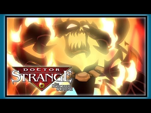 Dormammu vs. Dr. Strange the Sorcerer Supreme.